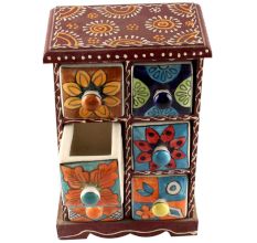 Spice Box-1456 Masala Rack Container Gift Item